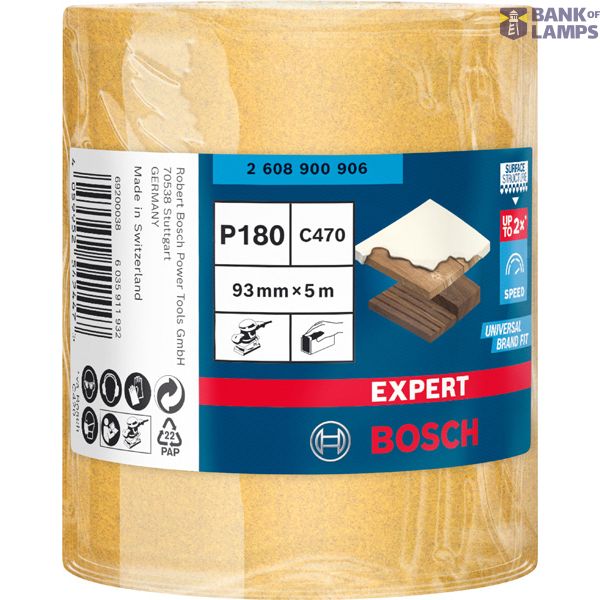EXPERT C47 Sandpaper Roll for Handsanding 93 mm, 5 m, G 18 image 2