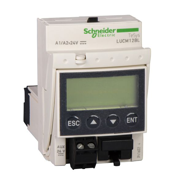 Multifunction control unit, TeSys Ultra, 0.35-1.4A, 1P/3P motors, protection & diagnostic, class 5-30, coil 24V DC image 1