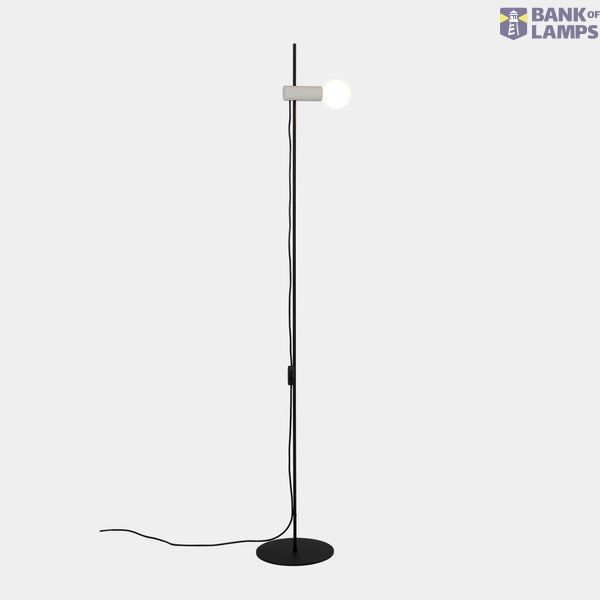 Floor lamp Nude E27 15W Black image 1