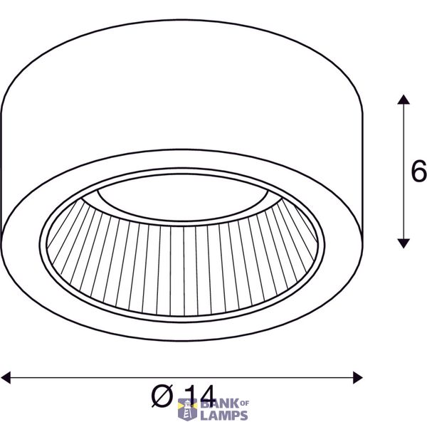 CL 101 GX53 ceiling light, round, silver-grey, max. 11W image 2