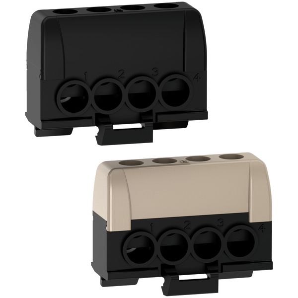 Single- and multi-pole terminal strip image 1