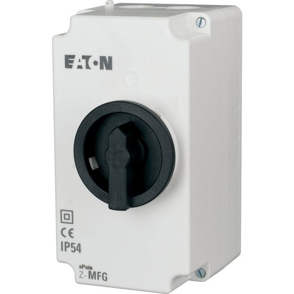 Z-MFG/NOT Enclosure for damp locations, ON/OFF with emergency switching off image 1