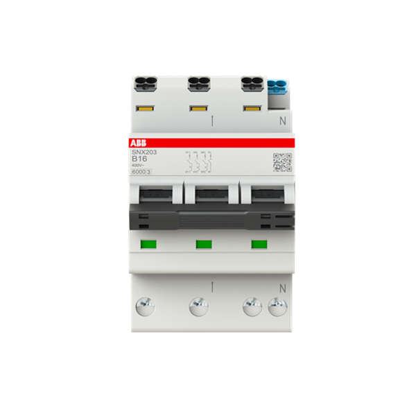 SNX203-B16 Circuit breaker - 3+NP - B - 16 A image 1