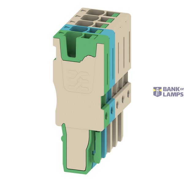 Plug (terminal), SNAP IN, 2.5 mm², 24 A, 800 V, Number of connections: image 1