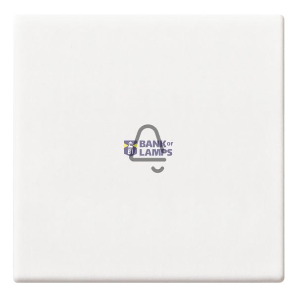 Axial button 2M bell symbol white image 1
