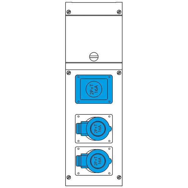 SURF. MOUNT.DISTRIBUTION ASSEMBLY BLOCK3 image 4