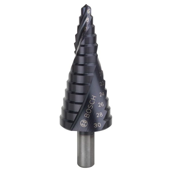 HSS-AlTiN step drill bits 6 - 30 mm, 10,0 mm, 93,5 mm 1 pcs. image 1