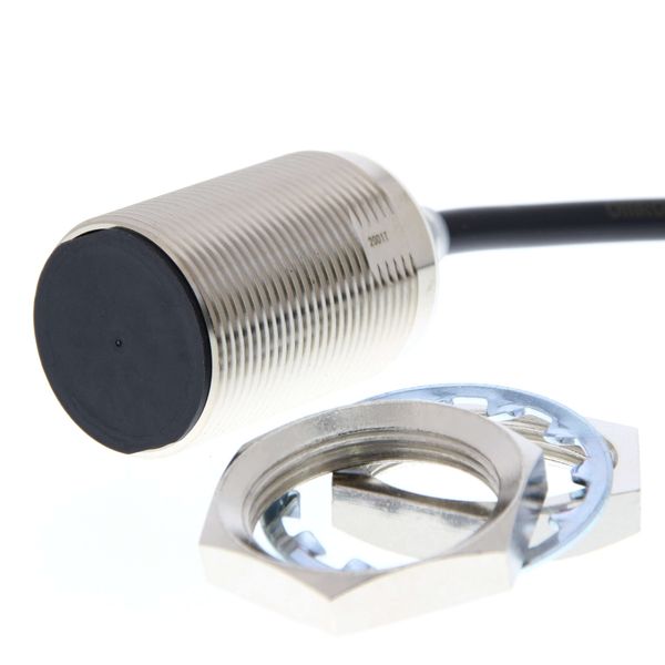 Proximity sensor, inductive, nickel-brass, short body, M30, shielded, E2EN1901E image 2