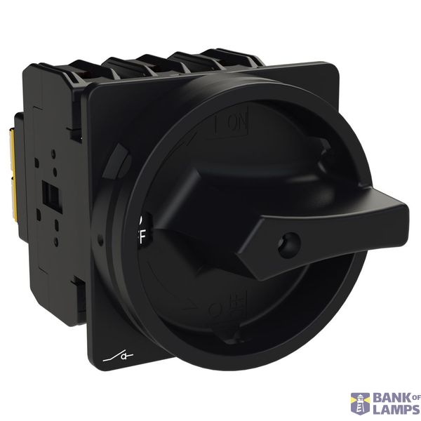 P3 Main switch, 80 A,Flush mounting, 3 pole, Form EA/SVB, Black, Door  image 7