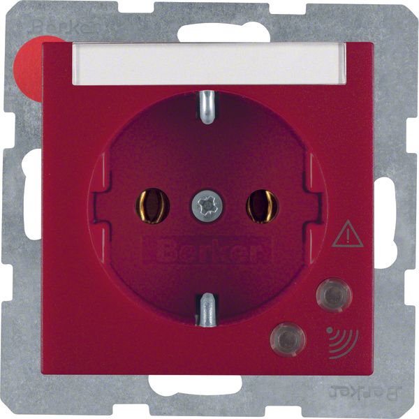 WCD RA with overvoltage protection, birch S.1/B.3/B.7, red matt image 1