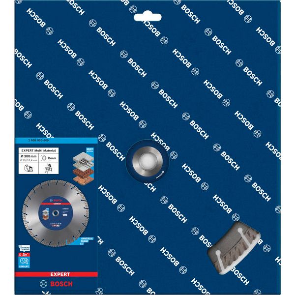 EXPERT MultiMaterial Diamond Cutting Disc 300 x 20/25,40 x 3 x 15 mm image 2