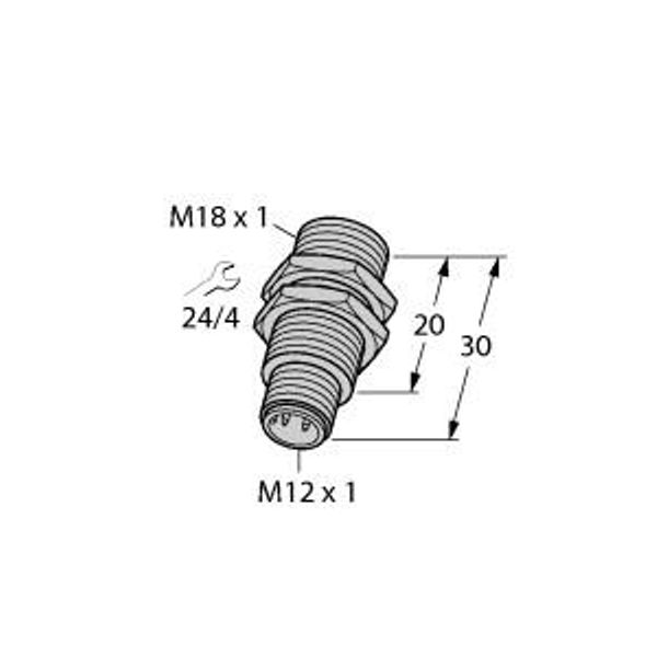 Inductive Sensor   BI5-G18KK-AP6-H1141 image 1