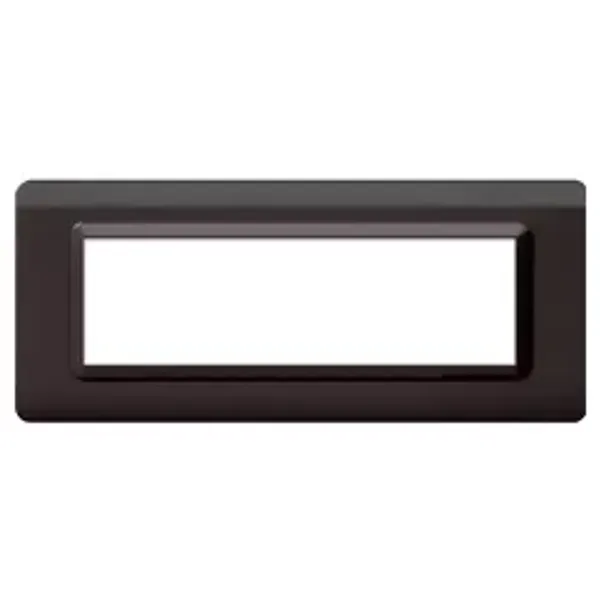 44 MOULDED FR.PLATE POL.DARK.GR. 7M image 1