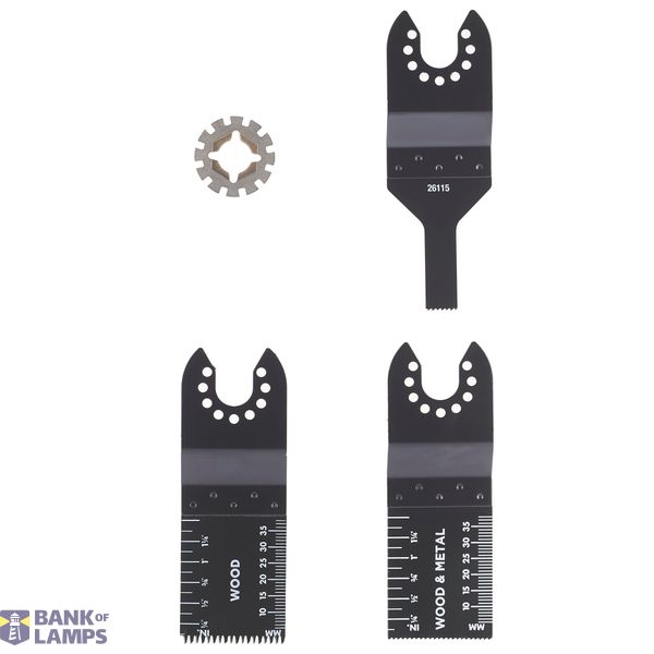 Osc tool Plunge Cut Set with Adaptor image 2