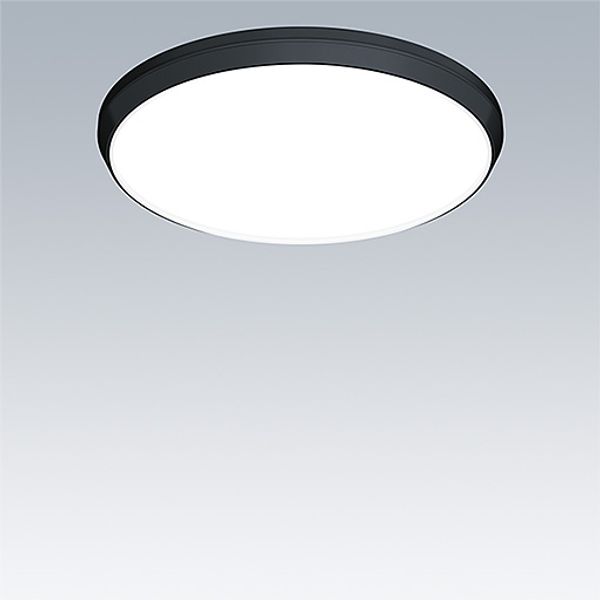 NOVS M 2500-840 DI HFI BK - Wall/Ceiling mounted LED luminaire image 1