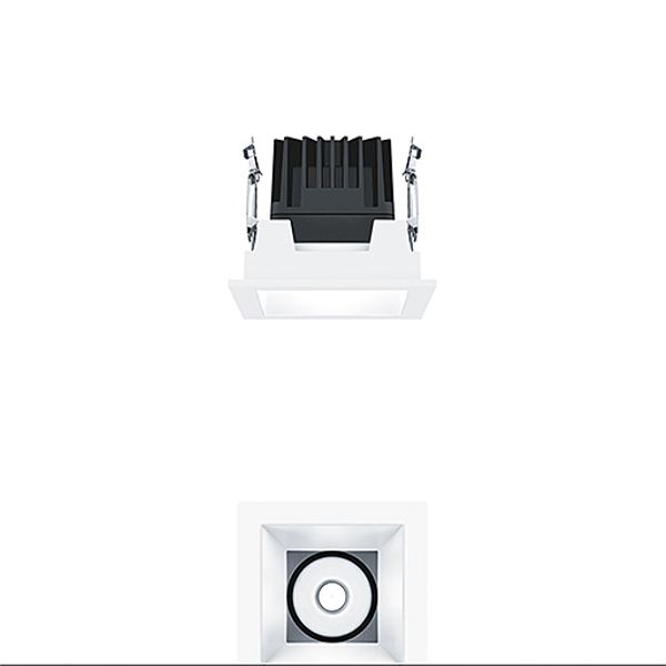 PANOS INF Q100L 15W 930 LDO VFL-WH WH - LED ceiling-recessed luminaire image 1