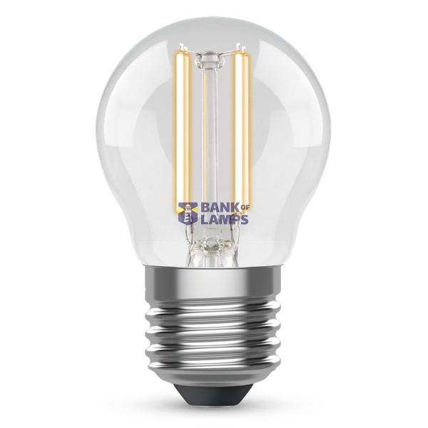 Filament Golf(G45) 4.2W ES(E27) 4000K Clear image 1
