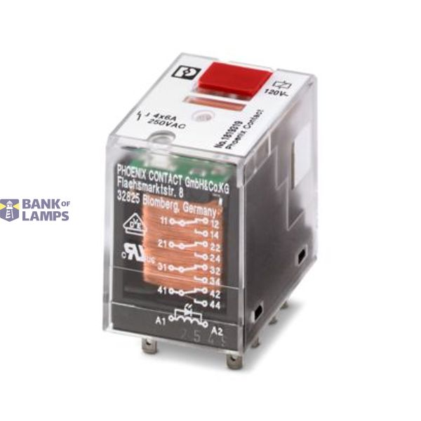REL-IR/L-120AC/4X21AU/MS - Single relay image 1