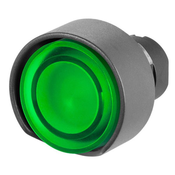 Push-button Ø 32, guarded, illuminated, green image 1