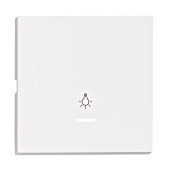 Rocker S 55, tranparent control window, symbol light, white image 1