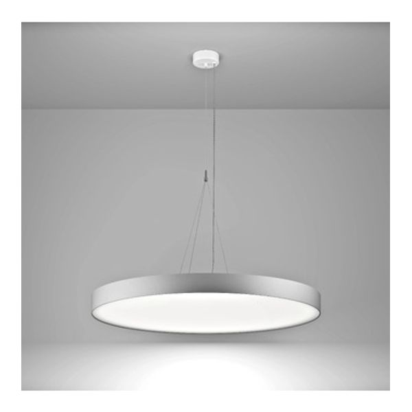 Round 90 PD DI 57W 8348lm 830 OP on/off silver -950 image 1