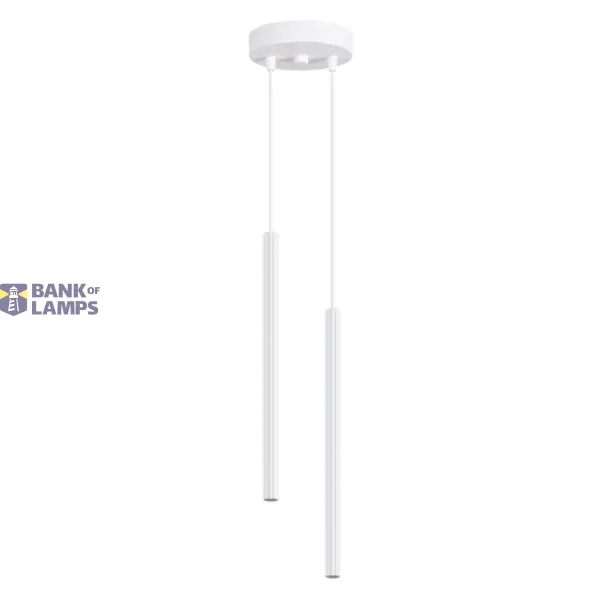 Pendant lamp ARCHE 2P white image 1