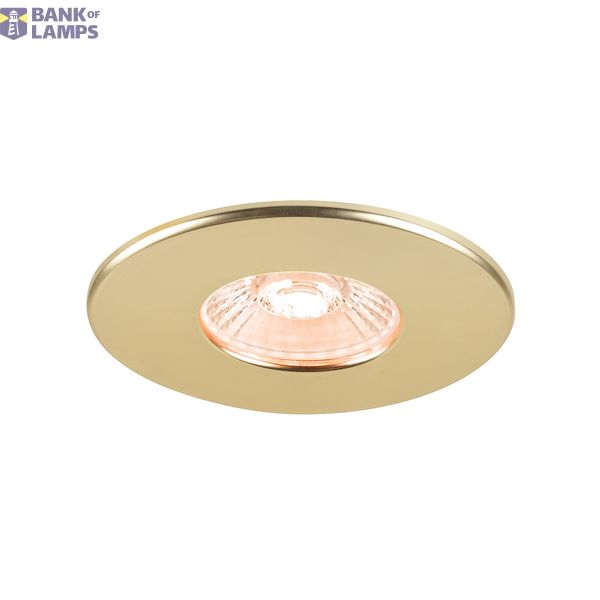 UNIVERSAL DOWNLIGHT Cover, for Downlight IP65, round, gold image 2