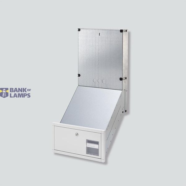 GU CL BD2V130 01 B-0 Pass-through letterbox for wall installation Siedle Classic image 1