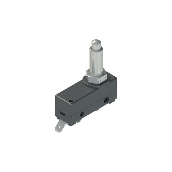 Microswitch with threaded plunger image 1