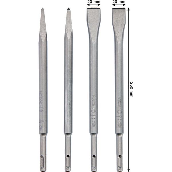 4pcs SDS plus chisel set image 2