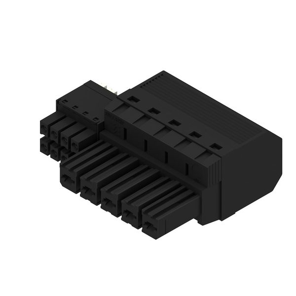 PCB plug-in connector, female plug, 7.62 mm, Number of poles: 5, 180°, PUSH IN with actuator, PUSH IN without actuator, Clamping range, max. : 10 mm², Box image 4