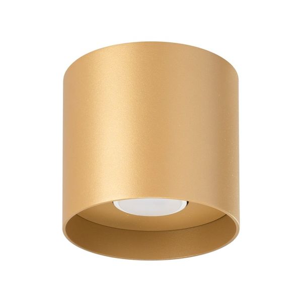 CEILING LAMP MICA GOLD GU10 1X10W IP20 image 1