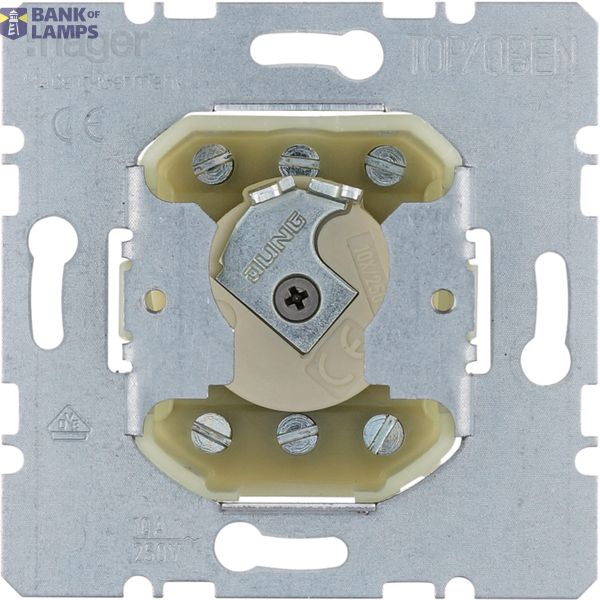 2-pole changeover switch for key cylinder (NOT for IP44) image 1