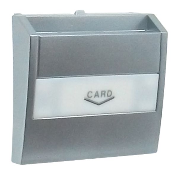 COVER PLATE F/CARD-SYSTEM SWITCH ALUMINIUM image 2