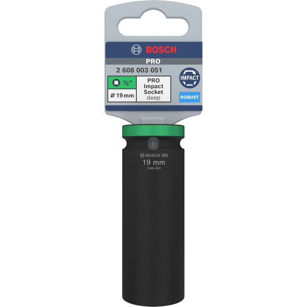 PRO Impact Socket 1/2" 19 MM Deep image 2