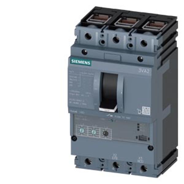 circuit breaker 3VA2 IEC Frame 160 breaking capacity class E Icu=200 kA @ 415 V image 1