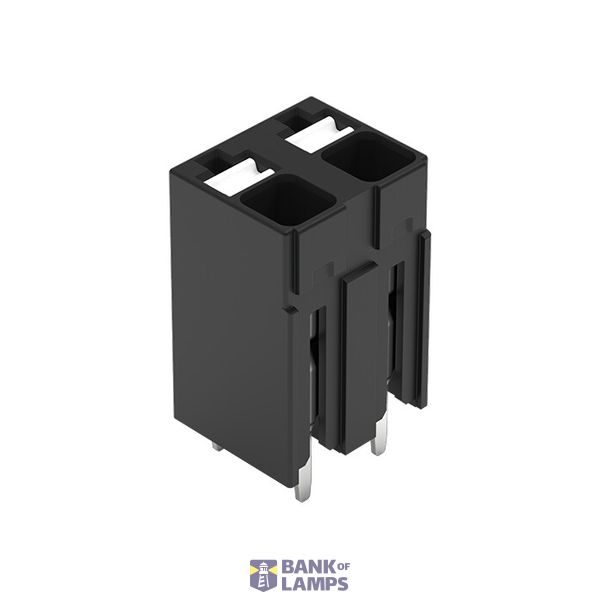 THR PCB terminal block push-button 1.5 mm² black image 1