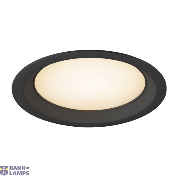 DOWNLIGHT V 200, slightly recessed cover black image 2