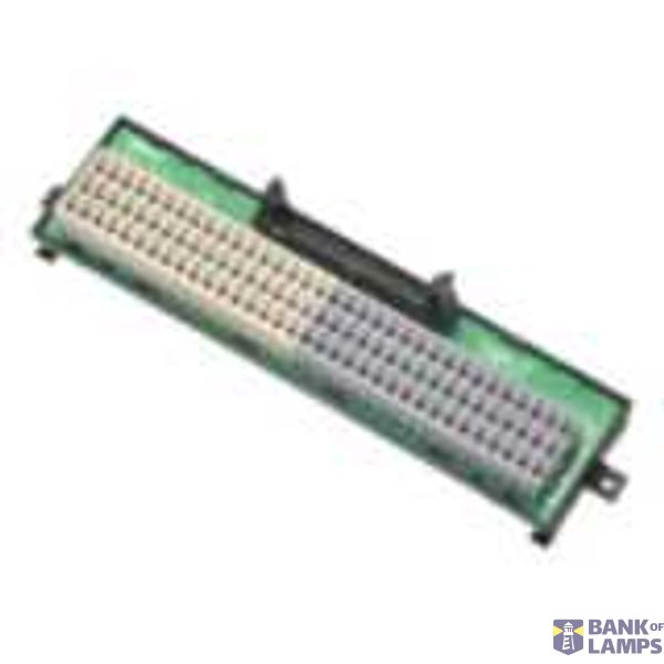 DIN-rail mounting terminal block, MIL40 socket, push-in clamp, 32 I/O XW2R0073D image 2