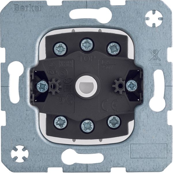 Switch for blinds 2pole for centre plate lock, blind control image 1