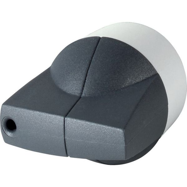 K1AG Rotary handle, 6 mm, K1 , direct mounting, gray image 4