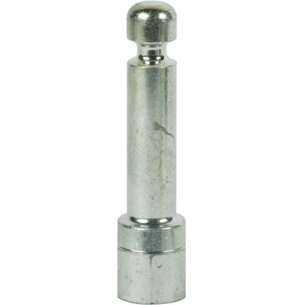 Fixed earthing point with ring groove D 16mm and female thread M12 image 1