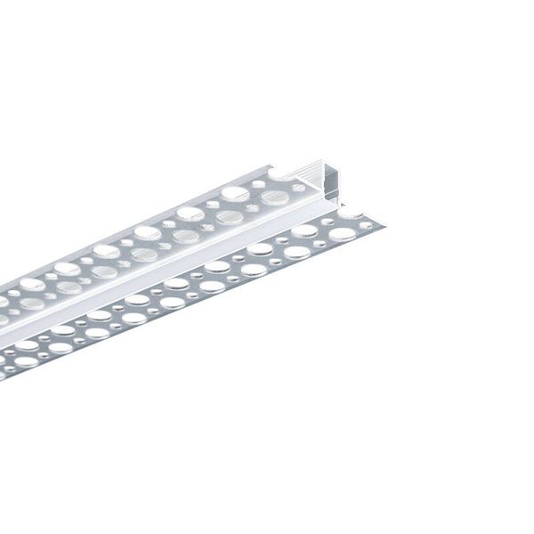 Built-in AL aluminum profile for plasterboard, 48x12mm, without diffuser, 2m image 1