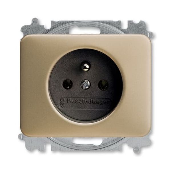 5519B-A02347260 Outlet single with pin + cover image 1