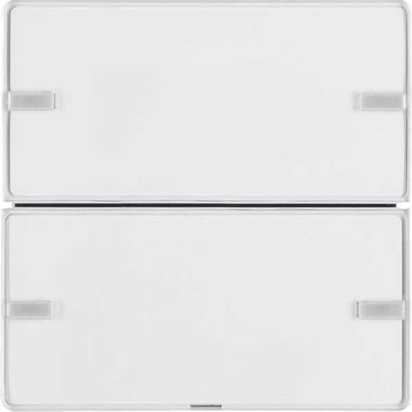 Push-button 2gang, + RGB LED, internal temp. sensor, KNX - Q.1/Q.3, p. image 1