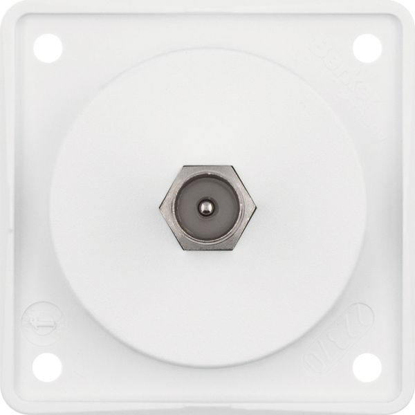 Integro Inserts-Aerial Connector Box TV Connection in F-System, Polar image 1