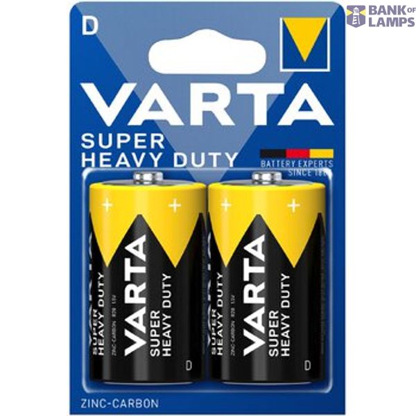 VARTA Super Heavy Duty 2020 D 2-Shrink image 1