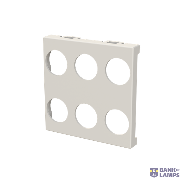 Cover plate - KNX 3-gang sensors - 2M - Dune image 2