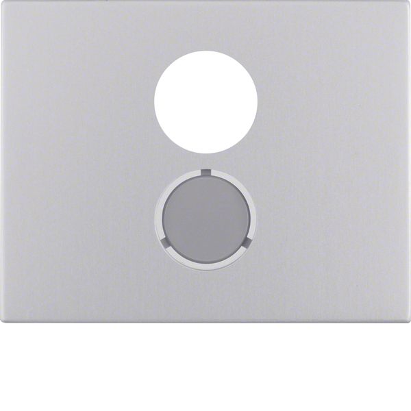 Centre plate for loudspeaker soc. out., K.5, al., al. anodised image 1