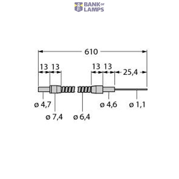 Glass Fiber Single Conductor   IMM.442S image 1